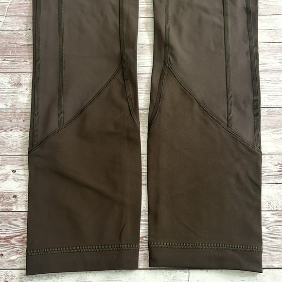 Lululemon All The Right Places Crop II *23" Dark Olive High Rise Leggings - Picture 6 of 10